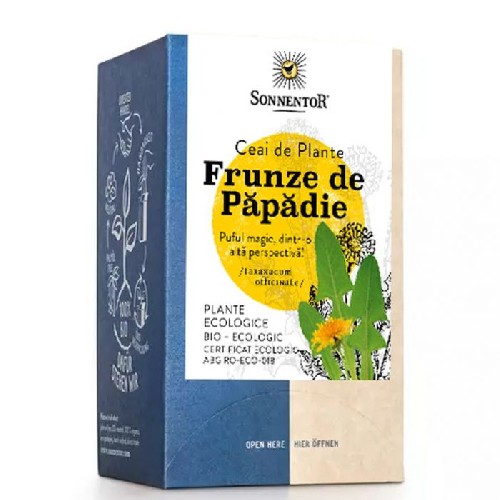 Ceai Frunze de Papadie 18dz Sonnentor vitamix.ro imagine noua reduceri 2022