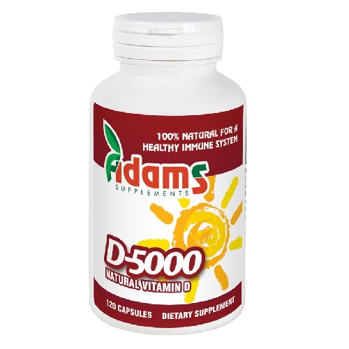 Vitamina D-5000 120 cps. vitamix.ro imagine noua reduceri 2022