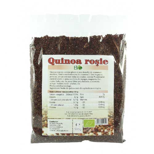 Quinoa Rosie Eco 500gr, Deco Italia
