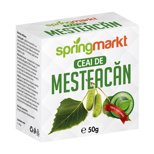 Ceai Mesteacan Frunze 50gr springmarkt vitamix.ro imagine noua reduceri 2022