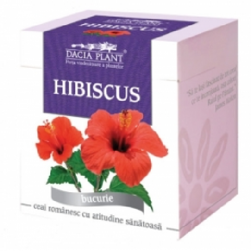 Ceai Hibiscus 50gr Dacia Plant