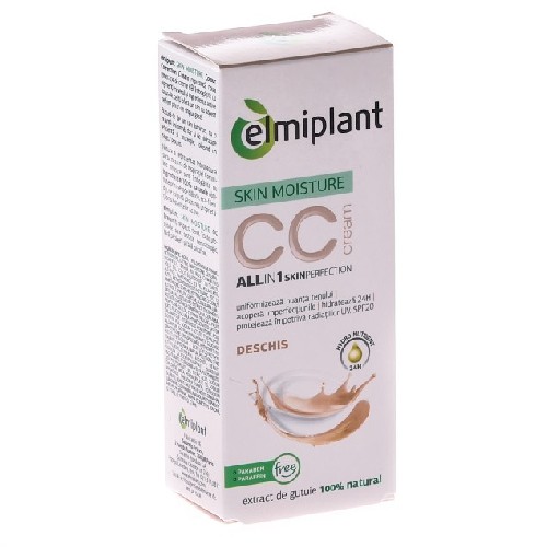 Skin Moisture CC Cream Deschis 50ml Elmiplant vitamix poza