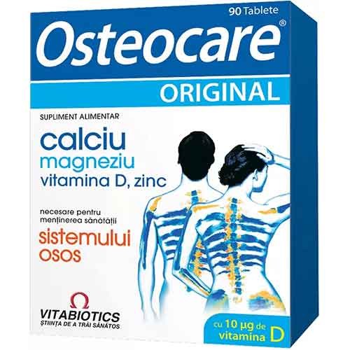 Osteocare Calciu Magneziu Vit D Zinc 90tbl, Vitabiotics