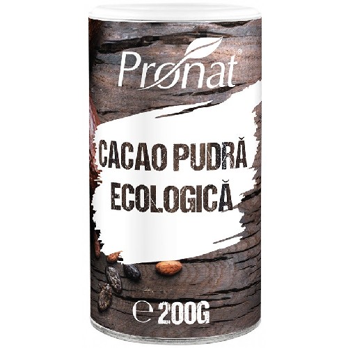 Pudra Cacao Eco, 200g, Pronat vitamix.ro imagine noua reduceri 2022