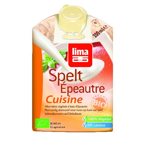 Crema (smantana) de Spelta Bio 200ml Lima imagine produs la reducere