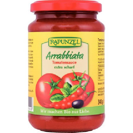 Sos de Tomate Arrabbiata Ecologic, 340gr, Rapunzel vitamix poza