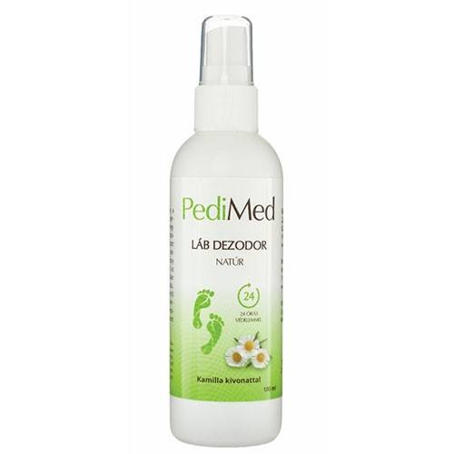 Spray Deodorant Picioare Natur, 100ml, Pedimed vitamix.ro