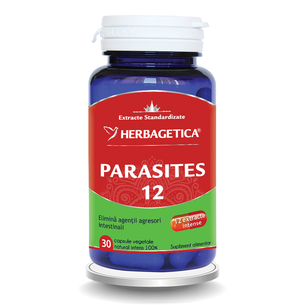 Parasites 12 Detox Forte 30cps Herbagetica