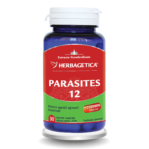 Parasites 12 Detox Forte 30cps Herbagetica vitamix.ro imagine noua reduceri 2022