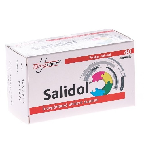 Salidol 40cps (Aspirina Naturala) Farma Class vitamix.ro