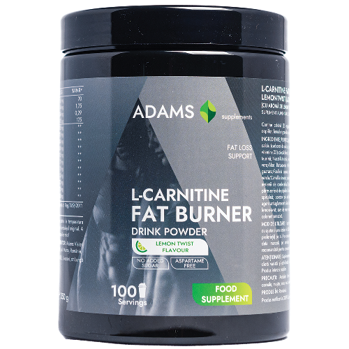 L-Carnitine Fat Burner (lemon-twist), 350g, Adams