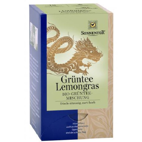 Ceai Verde Lemongrass Eco 18plicuri Sonnentor vitamix.ro
