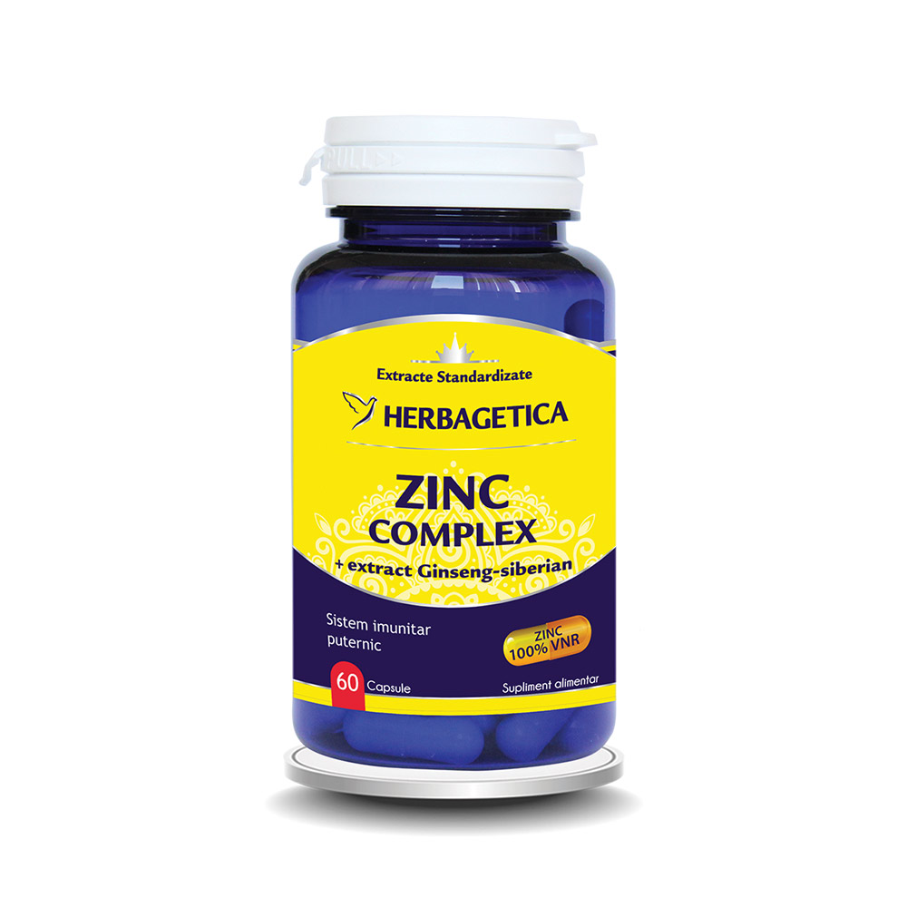 Zinc Complex Organic 60cps Herbagetica