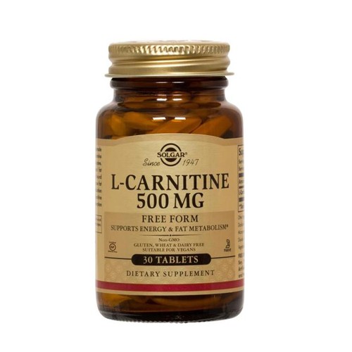 L-Carnitina, 500mg, 30cps, Solgar vitamix.ro