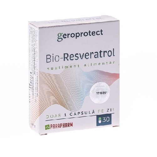 Bio-Resveratrol 30cps Parapharm vitamix.ro imagine noua reduceri 2022