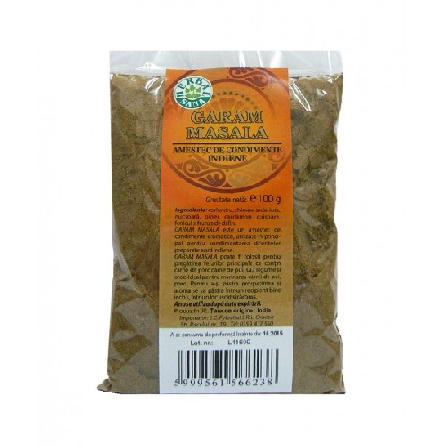 Garam Masala (amestec de Condimente Indian) 100gr Herbavit