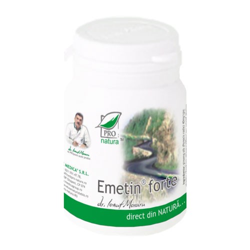 Emetin Forte, 60cps, Pro Natura vitamix.ro imagine noua reduceri 2022