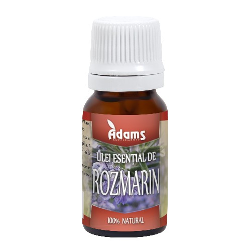 Ulei Esential de Rozmarin, 10ml, Adams Supplements vitamix.ro imagine noua reduceri 2022