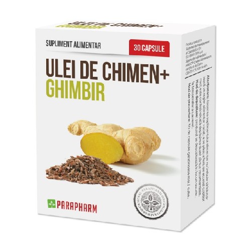 Ulei Chimen cu Ghimbir 30cps Parapharm vitamix poza