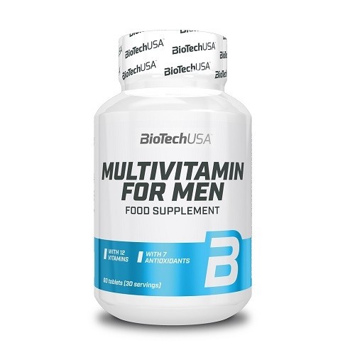 MultiVitamin FOR MEN 60tbl. BiotechUSA vitamix.ro imagine noua reduceri 2022