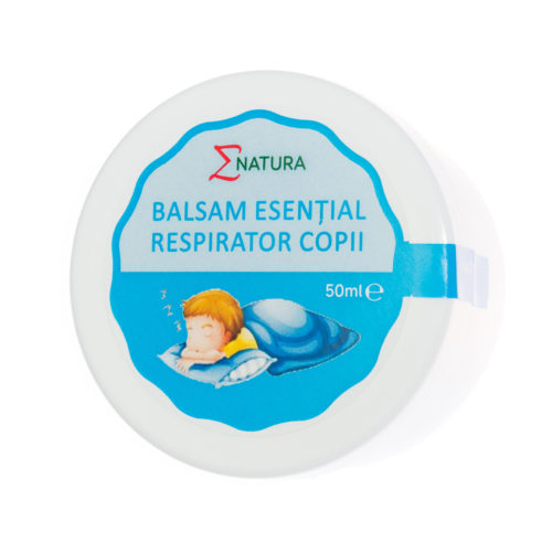 Balsam Esential Respirator Copii, 50ml, Enatura