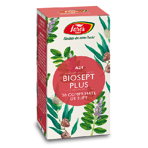 Biosept Plus 30cp Fares vitamix.ro imagine noua reduceri 2022