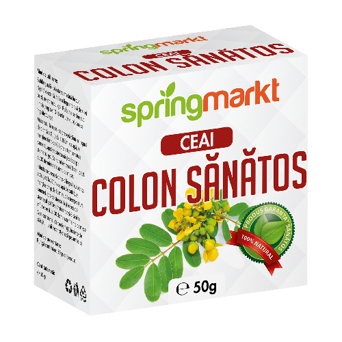 Ceai Colon Sanatos, 50gr, springmarkt vitamix.ro