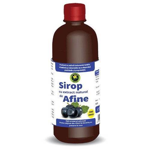 Sirop Afine 500ml Hypericum vitamix.ro imagine noua reduceri 2022