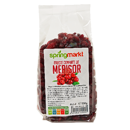 Fructe confiate de Merisor 250 g vitamix.ro imagine noua reduceri 2022