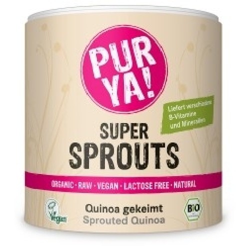 Super Sprouts - Quinoa Germinata Raw Bio 220gr Purya