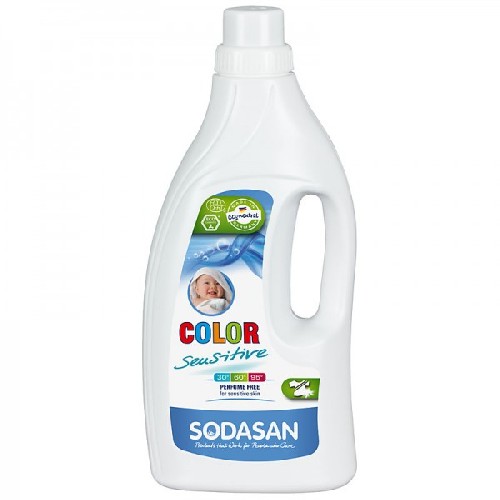 Detergent Eco Lichid pentru Rufe Albe si Colorate Sensitiv 1,5l imagine produs la reducere