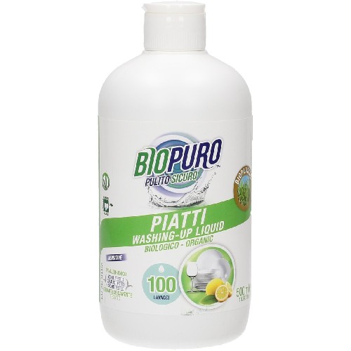 Detergent Hipoalergen pentru Vase Bio 500ml BioPuro vitamix poza