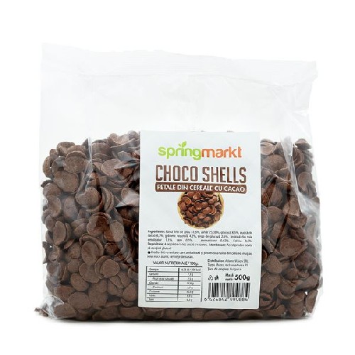 Choco Shells (Petale din cereale cu cacao) 500g Springmarkt vitamix.ro imagine noua reduceri 2022