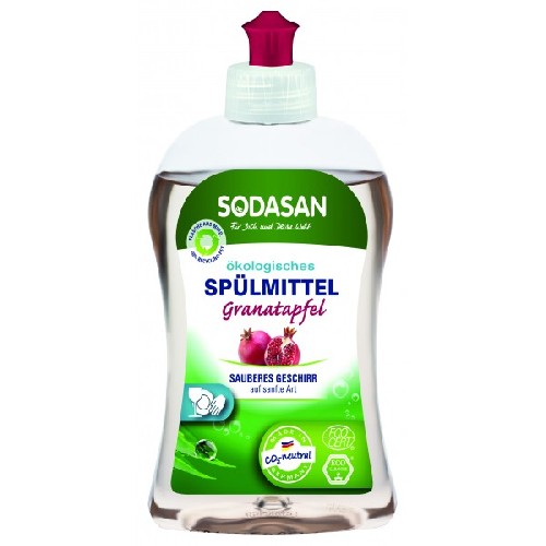 Detergent pentru Vase Lichid Bio Rodie 500ml Sodasan imagine produs la reducere