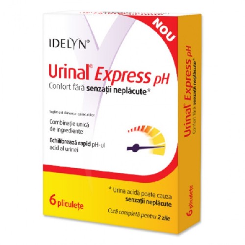 Urinal Express pH, 6plic, Idelyn imagine produs la reducere