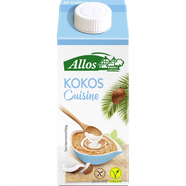 Crema de Cocos Eco pentru Gatit 200ml Allos
