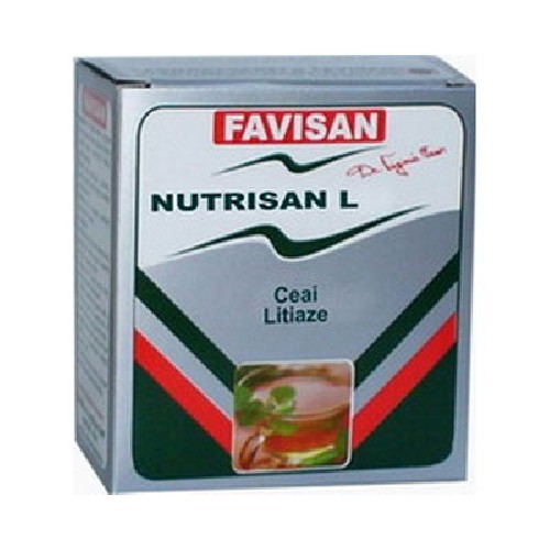 Ceai Contra Litiazelor Nutrisan L 50gr Favisan