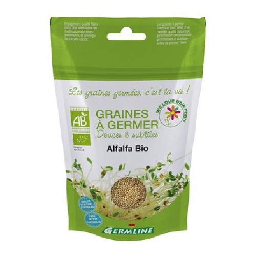 Seminte de Alfalfa pentru Germinat Bio 150gr Germline imagine produs la reducere