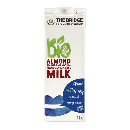 Lapte de Migdale Bio 1l The Bridge imagine produs la reducere