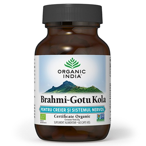 Brahmi Gotu Kola 60cps Organic India
