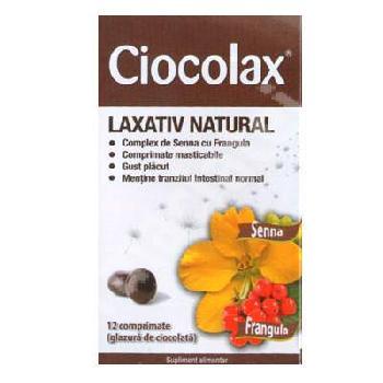 Ciocolax Natural 12 Compr Solacium Pharma
