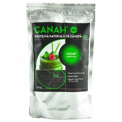 Pudra Proteica de Canepa, 300gr, Canah vitamix poza