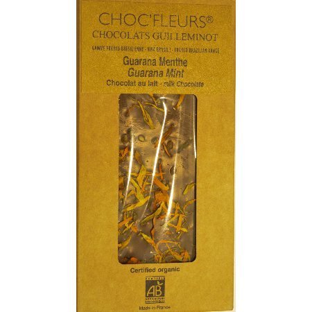 Ciocolata cu Guarana si Menta 100gr ChocFleur imagine produs la reducere