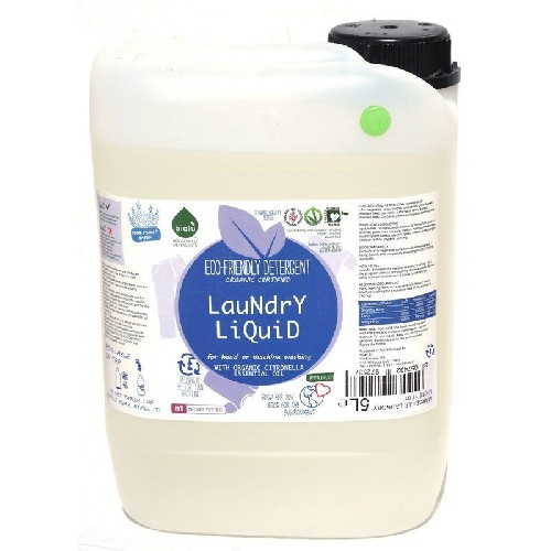 Detergent Eco Lichid pt Rufe Albe si Colorate cu Lamaie 5l