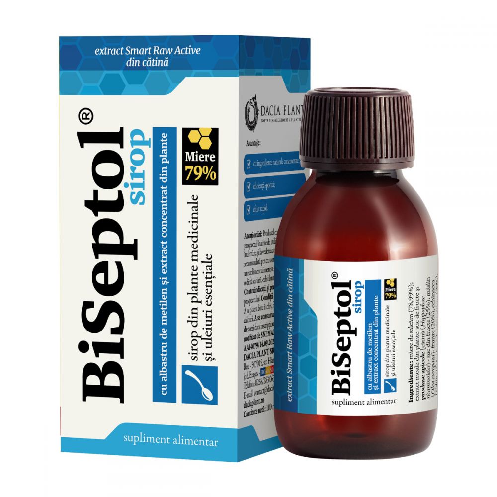 Biseptol Sirop, 100ml, Dacia Plant