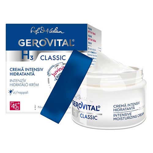 Crema Intensiv Hidratanta Gerovital H3 Classic