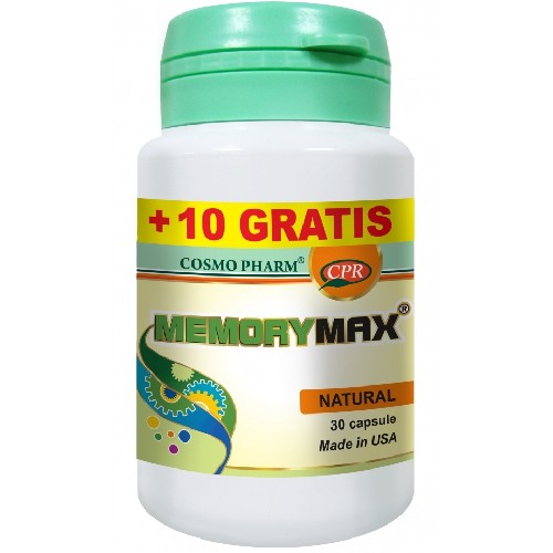 Memory Max 30cps + 10% GRATIS Cosmopharm vitamix.ro
