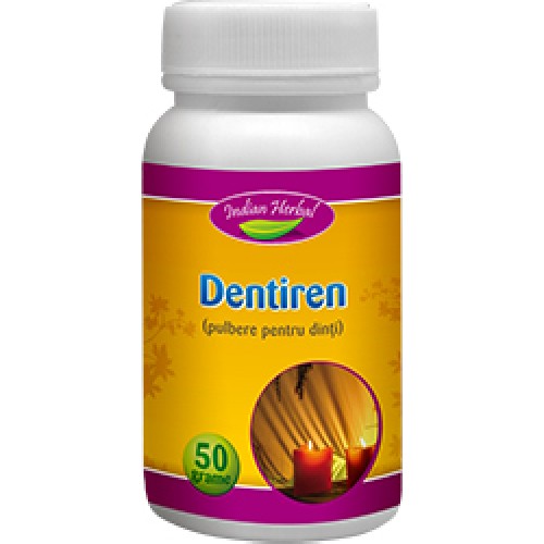 Dentiren 50gr Pulbere pentru Dinti Indian Herbal vitamix poza