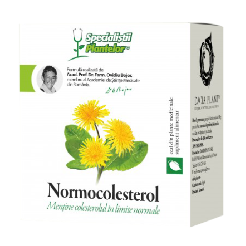 Ceai Normocolesterol 50gr Dacia Plant imgine