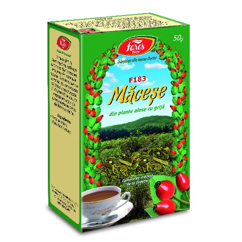 Ceai de Macese 50gr Fares vitamix.ro